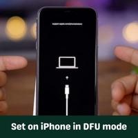 set on iphone in dfu mode